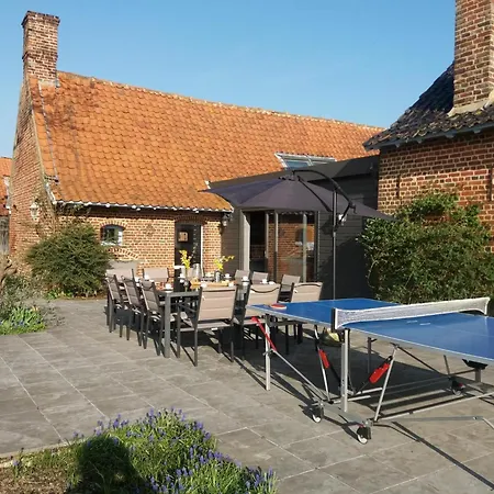 Typique Des Flandres, 9 Couchages, Grand Jardin, Cheminee, Activites Proches - Fr-1-510-16 Holiday home Oudezeele