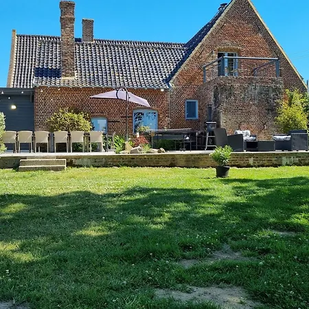 Typique Des Flandres, 9 Couchages, Grand Jardin, Cheminee, Activites Proches - Fr-1-510-16 * Oudezeele